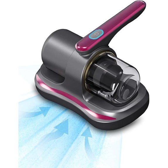 Cordless Mattress Vacuum with UV HEPA and Heating