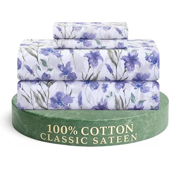 Feather & Stitch 300TC Cotton Queen Sheet Set