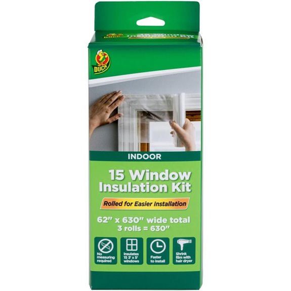 Duck Winter Window Insulation Kit 15-Pack