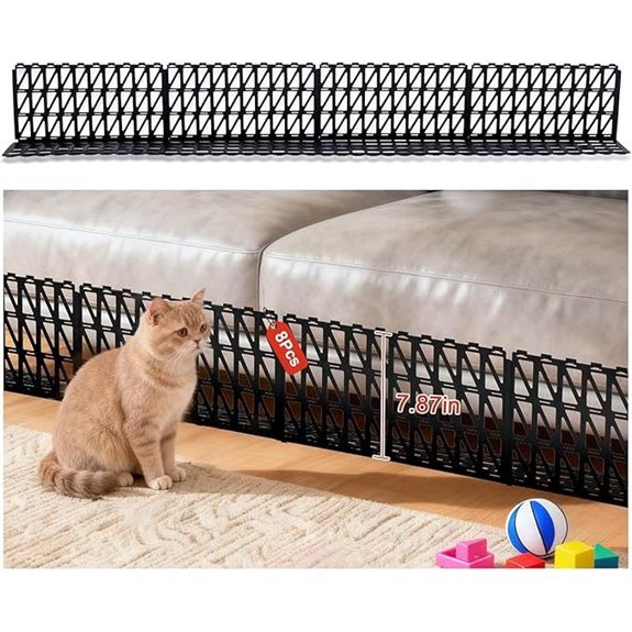 8 Pcs Tall Under Couch & Bed Blockers