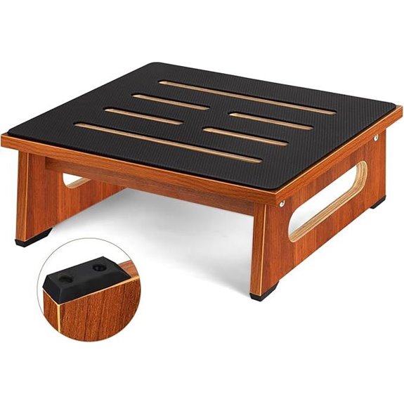 Step Stool with Handles Non-Slip Surface 450 lbs Capacity