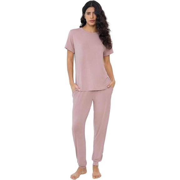 Joyaria Women's Bamboo Viscose Pajamas Set
