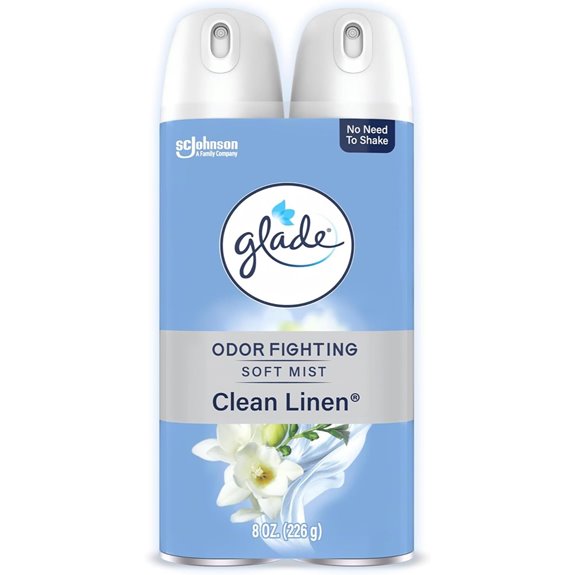 Glade Linen Scent Room Spray 8 Oz 2 Pack