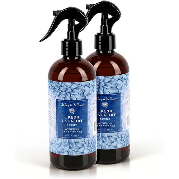 Abbey & Sullivan Linen Spray Fresh Laundry Scent (Pack of 2)