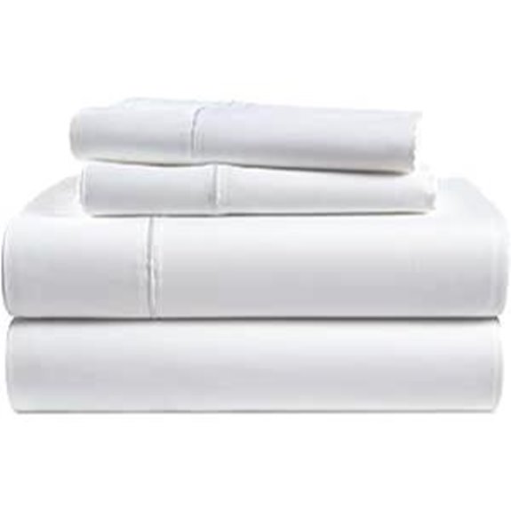 Egyptian Cotton King Sheets Set with Deep Pockets