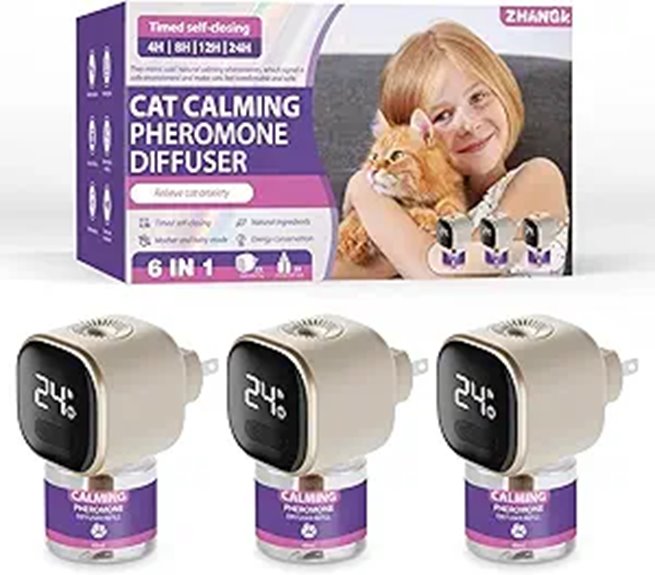 Multi-Cat Calming Diffuser 3-Pack with Pheromones