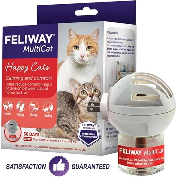 FELIWAY MultiCat 30-Day Calming Diffuser Kit