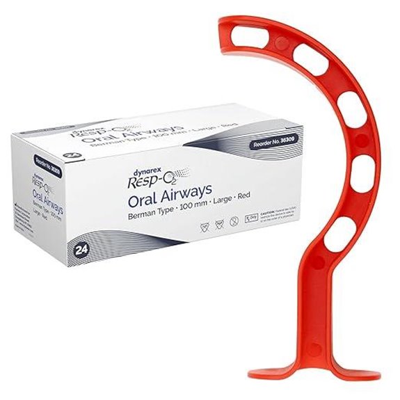 Dynarex Berman Oral Airway Assist Device (24 Count)