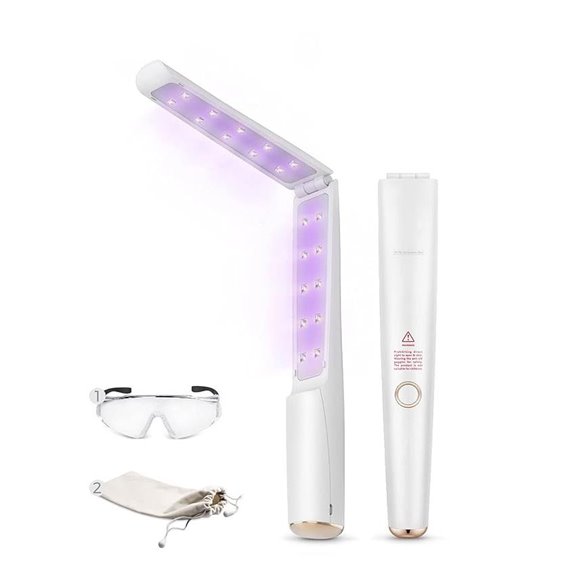 Portable UV-C Light Sanitizer Wand with 20 LEDs