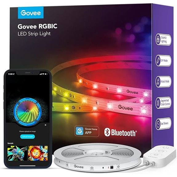 Govee RGBIC LED Strip Lights 32.8ft Bluetooth Music