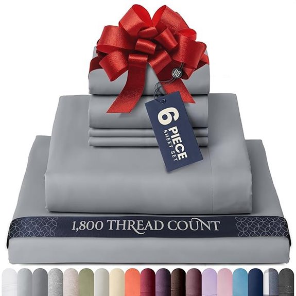 BELADOR Silky Soft 6-Piece Queen Sheet Set