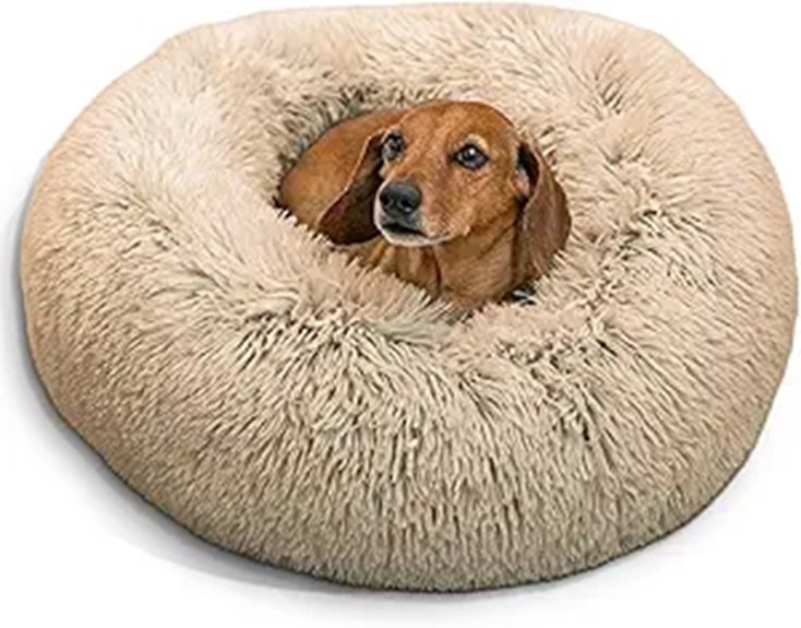 Best Friends Sheri Calming Donut Dog Bed Small