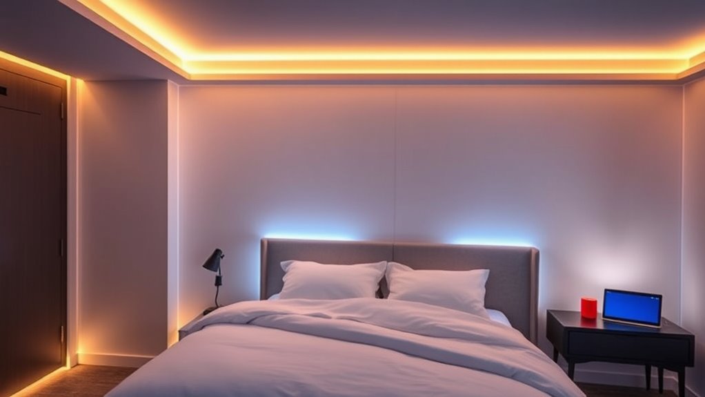 smart customizable lighting setup