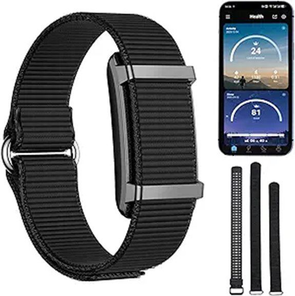 Fitness Tracker Smart Bracelet with Heart Rate Monitor