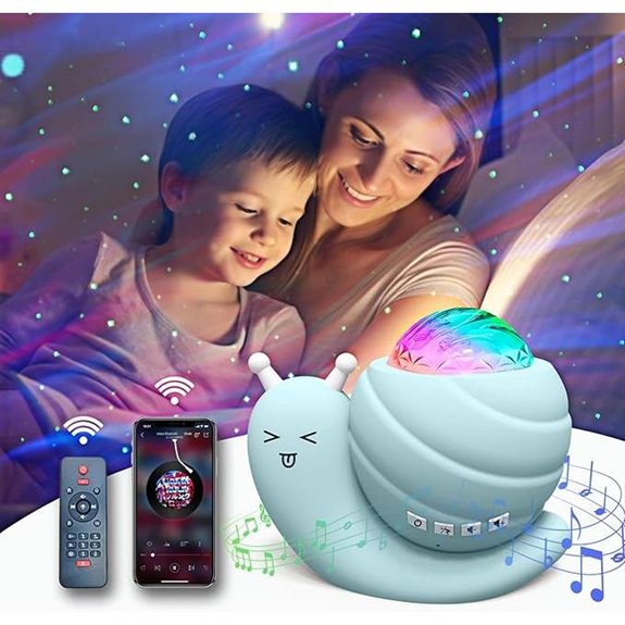 Mycket Star Galaxy Projector with Remote and Music