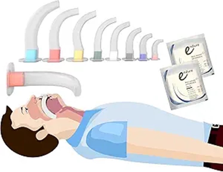 Endure Oropharyngeal Airway Kit 9 Pieces Sterile Sponges