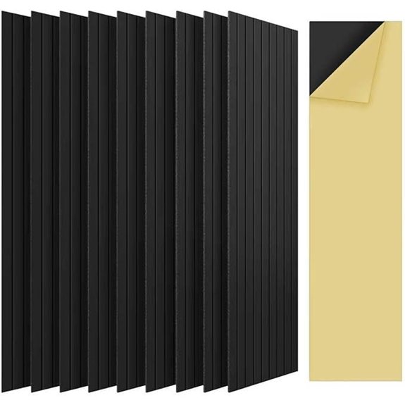 10 Pack Acoustic Foam Wall Panels