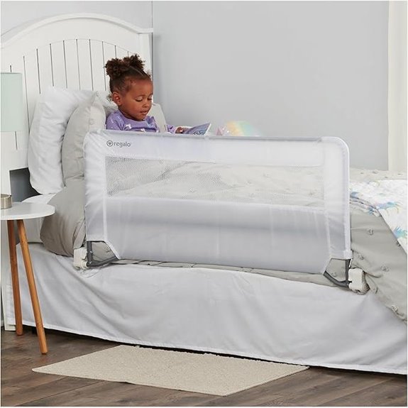 Regalo Bed Safety Rail Guard for Toddlers