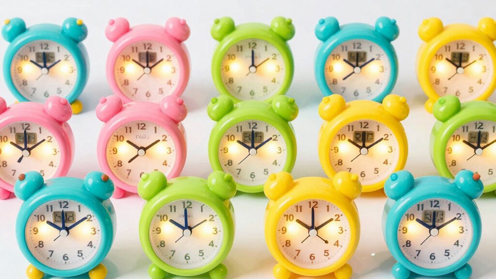 top color sleep clocks