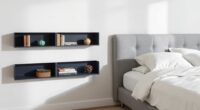 top narrow bedside bookshelves