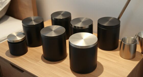 top trash cans with lids