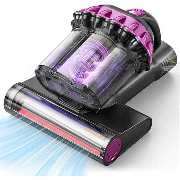Mattress Vacuum Cleaner with UV-C HEPA Heat
