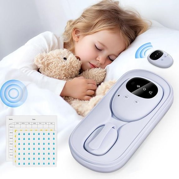 Wireless Bed Wetting Alarm with Vibration and Sound