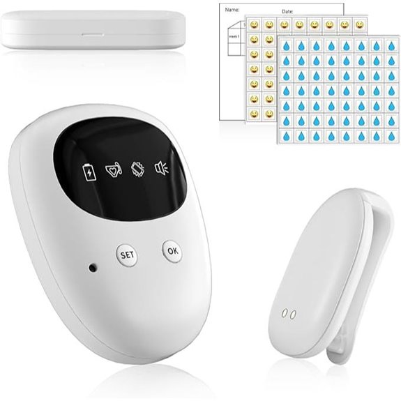 Wireless Bedwetting Alarm for Kids with Rechargeable Battery