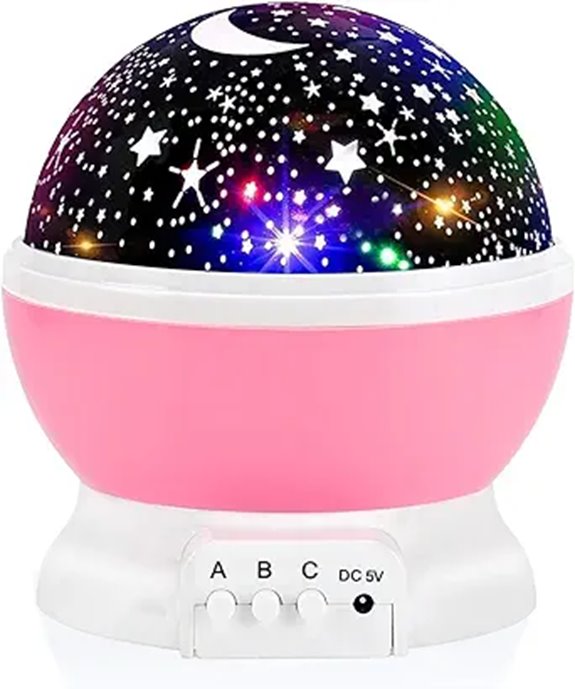 Kids' Star Night Light with 12 Color Modes