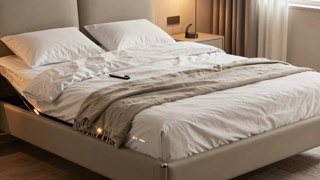 adjustable bed for improved comfort