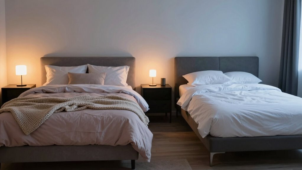balanced bedroom temperature control
