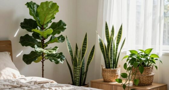 bedroom plants and allergies