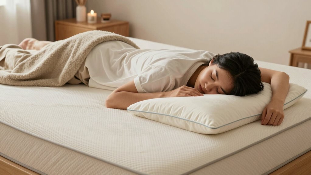 comfortable stomach sleeping tips