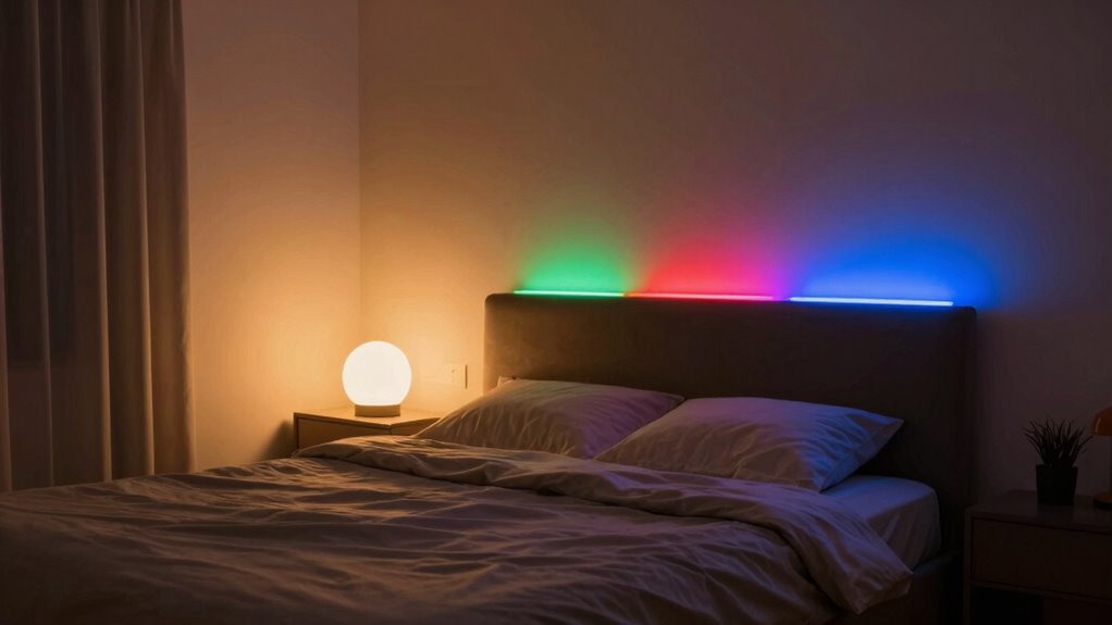 disruptive inconsistent nighttime lighting