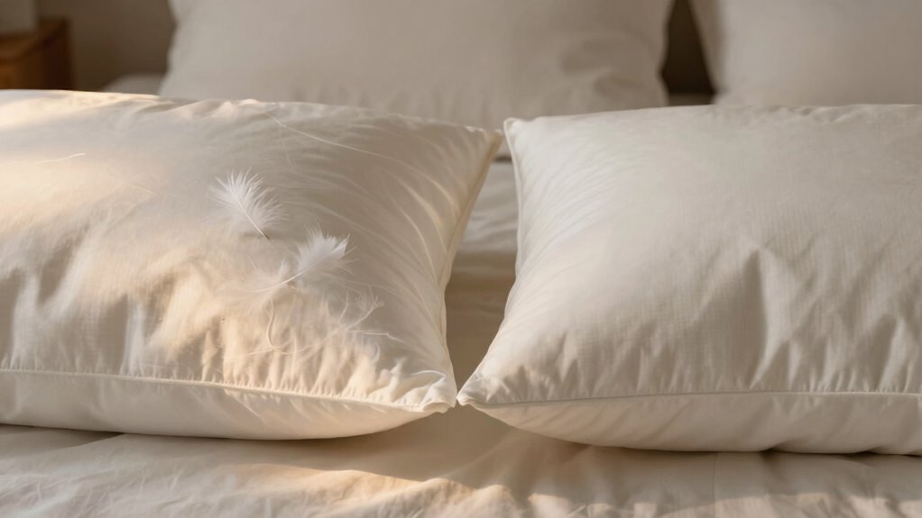 down versus synthetic bedding