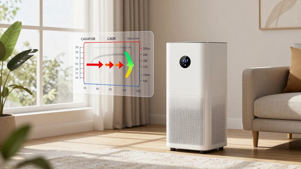 effective air purification measurement