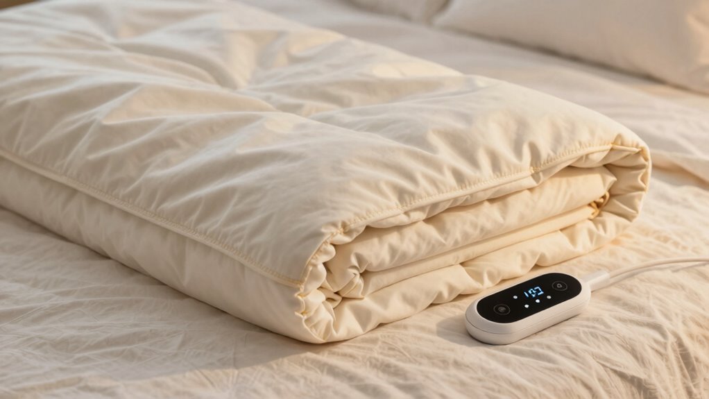 heated bedding safety features