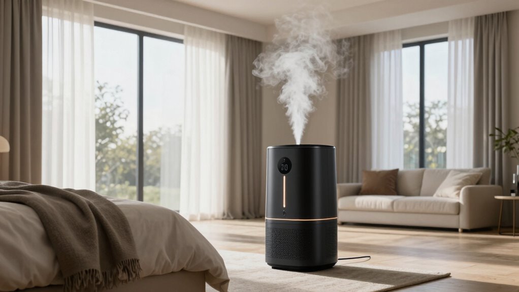 large room humidifier features