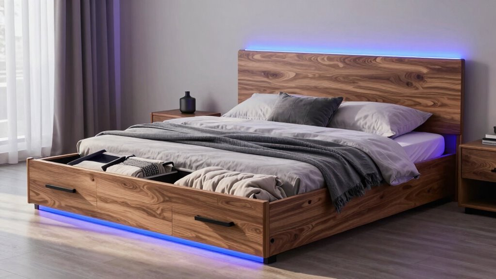 lighting storage support accessibility