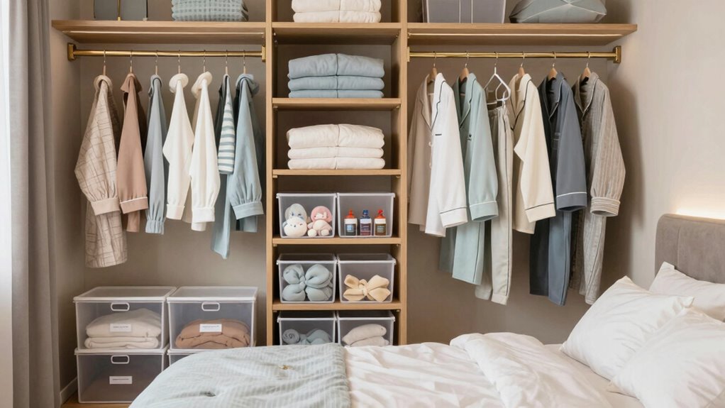 maintain organized closet regularly