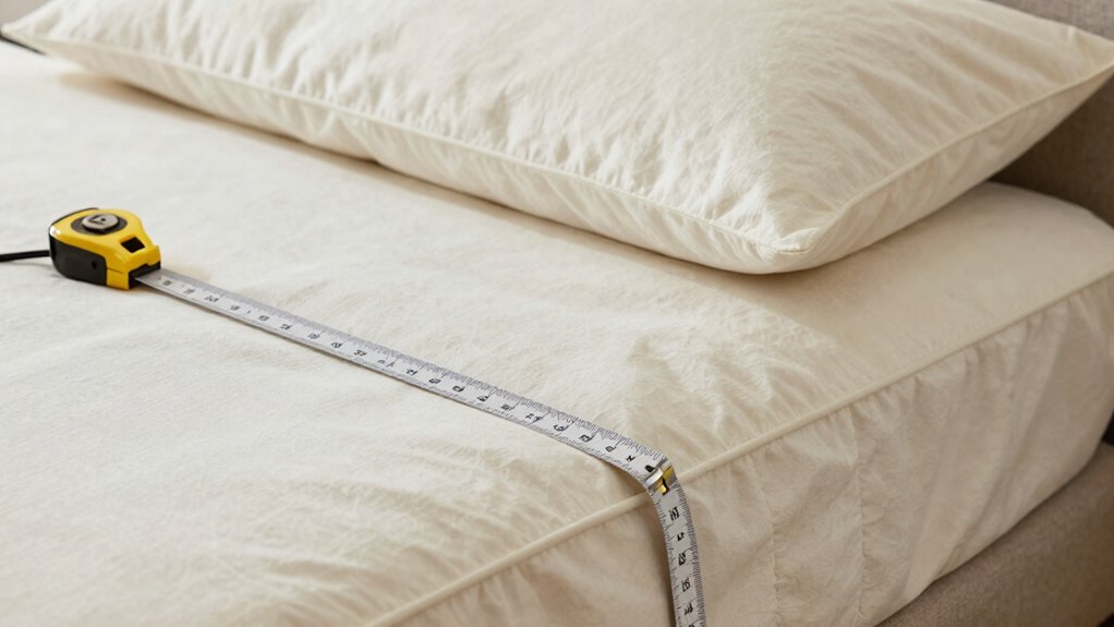 measure mattress and layers