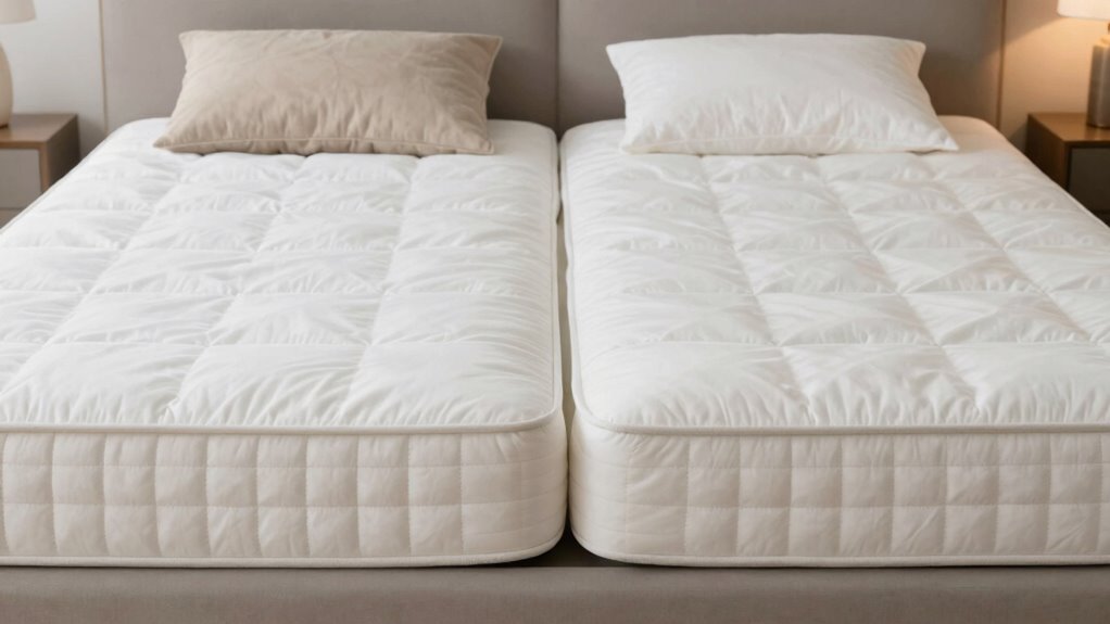 minimize gaps with supportive bedding