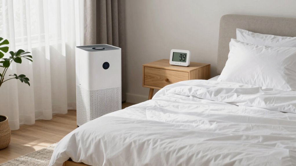 monitoring bedroom air quality