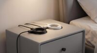 organized charging nightstands