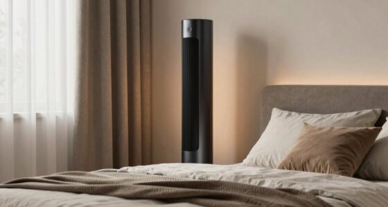 quiet bedroom tower fans