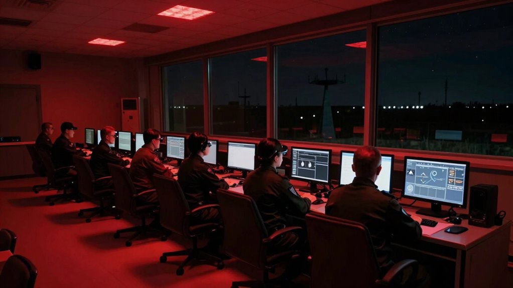 red lights preserve night vision