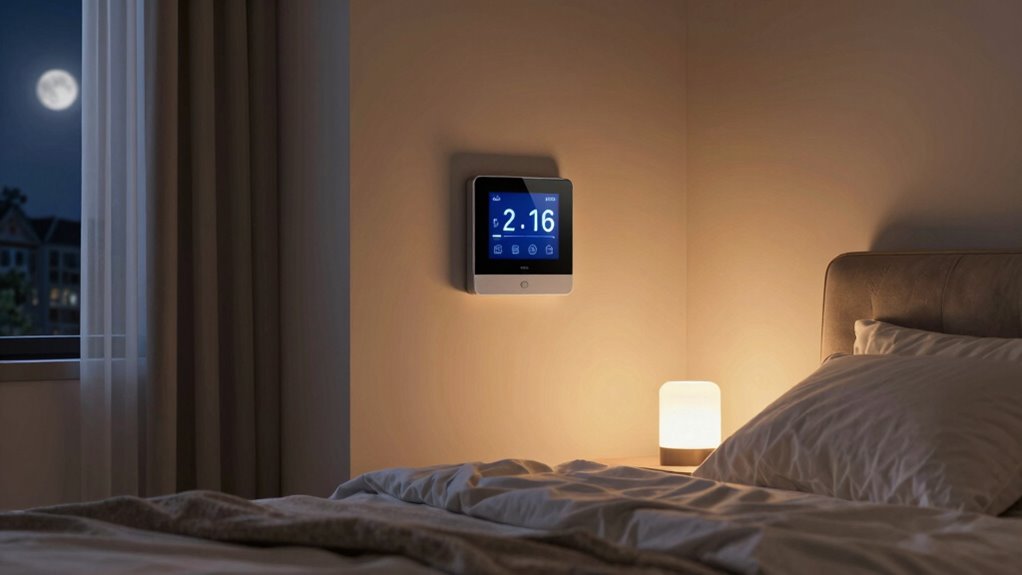 sleep friendly thermostat scheduling