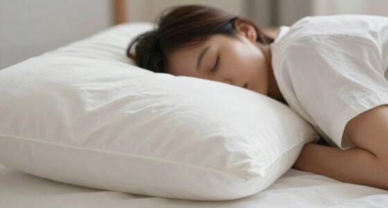 sleep position pillow test