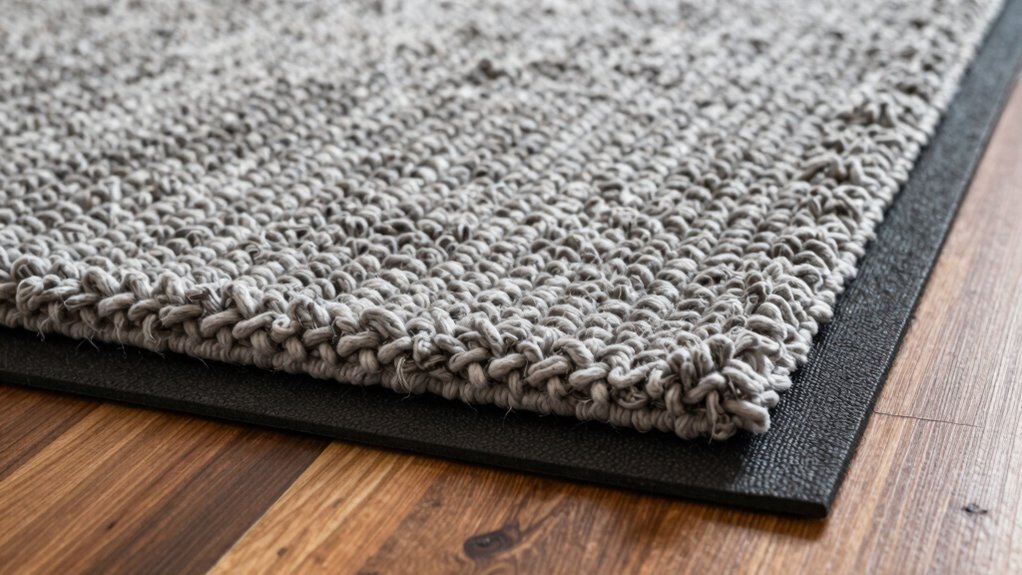soundproofing rug pad selection