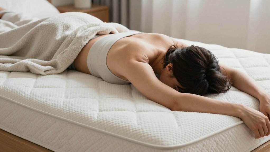 stomach sleep causes back strain